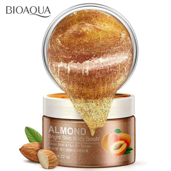 Bioaqua Almond Bright Moisturizing Body Scrub 120gm