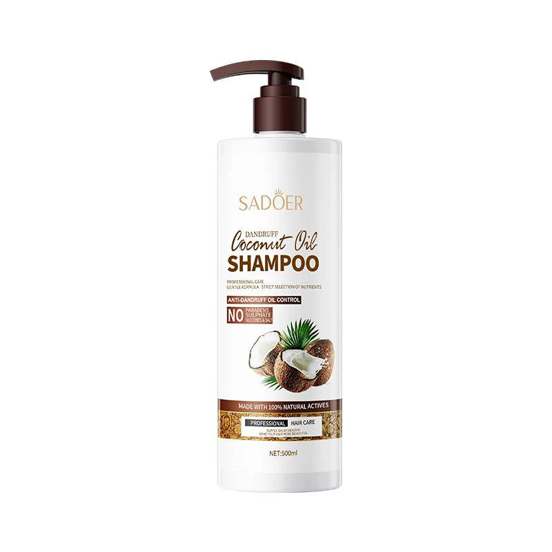 Sadoer Anti Dandruff Coconut Oil Nourishing Smooth Fluffy Shampoo