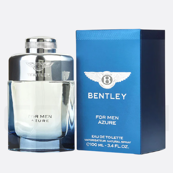 BENTLEY AZURE EDT 100ML Eau de Parfum Men Fragrance