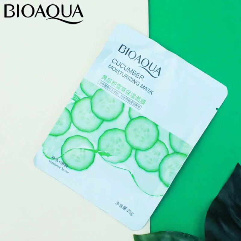 BIOAQUA Cucumber Moisturizing Sheet Mask 25g