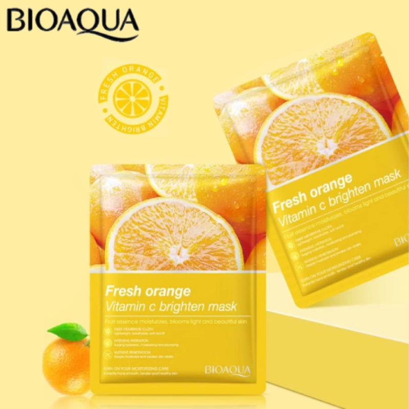 BIOAQUA Fresh Orange Vitamin C Brighten Mask 25g