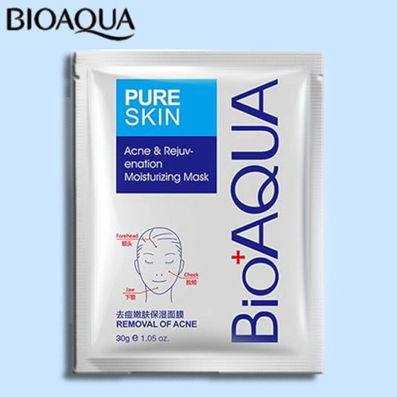 BIOAQUA Skin Care Acne Removal Moisturizing Mask 30g