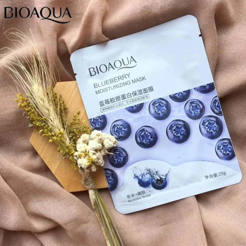 BIOAQUA Blueberry Moisturizing Mask 25g – Coswin.pk