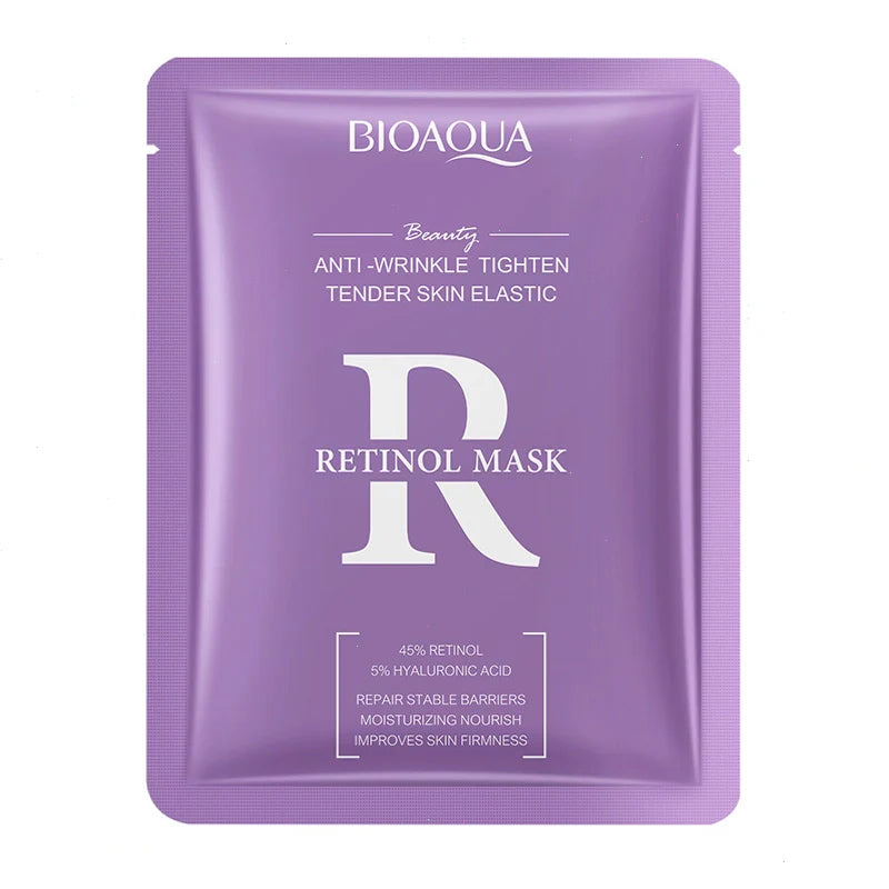 BIOAQUA Retinol Anti-Wrinkle Tighten Tender Facial Sheet Mask