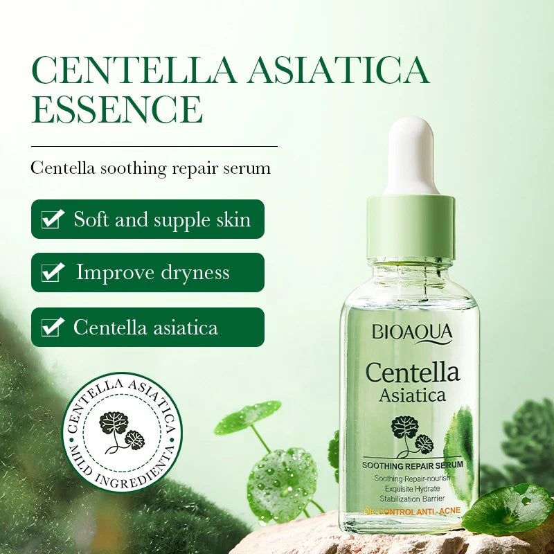 Bioaqua Centella Asiatica Soothing Repair Anti Acne Face Serum Essence 30ml