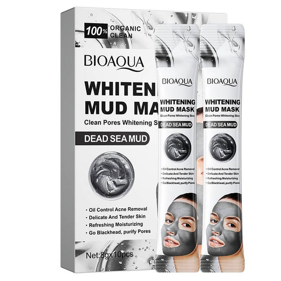 Bioaqua Dead Sea Mud Whitening Mud Mask 8g*10 Pcs