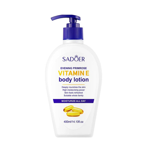 SADOER Vitamin E Evening Primrose Moisturizer Skin Body Lotion