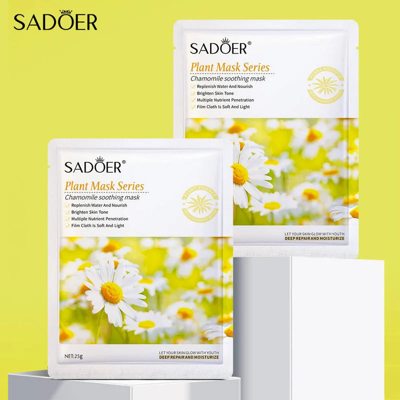 SADOER Chamomile Soothing Face Sheet Mask
