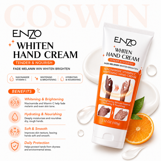 ENZO Niacinamide & Vitamin C Brightening Hand Cream – Hydrating & Nourishing