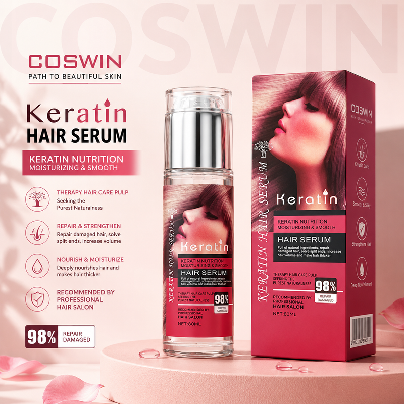 Keratin Nutrition Moisturizing & Smooth Hair Serum