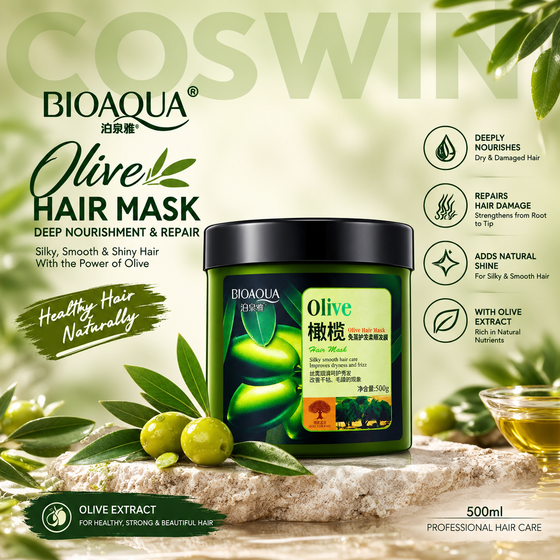 Bioaqua Olive Hair Keratin Mask