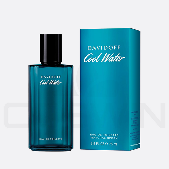 DAVIDOFF COOL WATER FOR MEN EDT 75 ML Eau de Toilette Men Fragrance