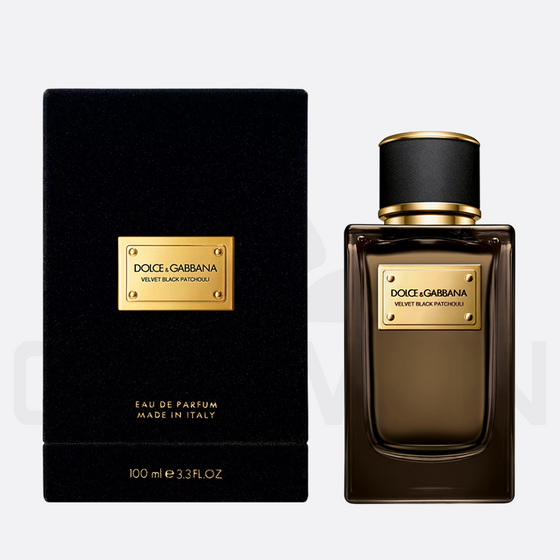 DOLCE & GABBANA VELVET BLACK PATCHOULI U EDP 150ML Eau de Parfum Men Fragrance