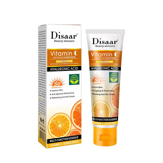 Disaar Hyaluronic Acid Vitamin C Whitening Sunscreen Spf50