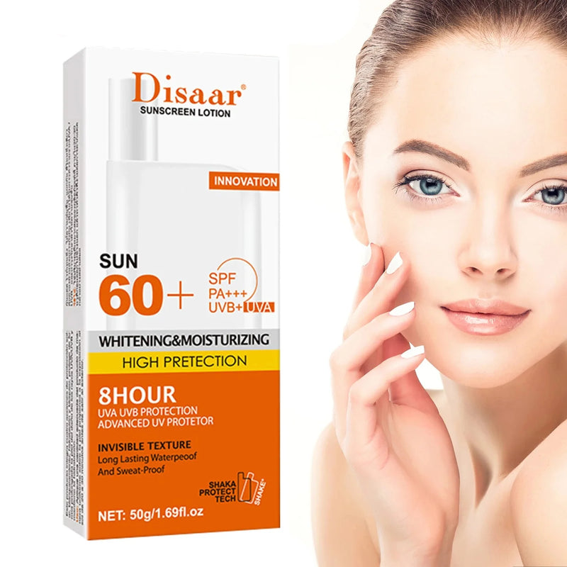 Disaar Whitening and Moisturizing Sunblock Sunscreen Lotion SPF 60