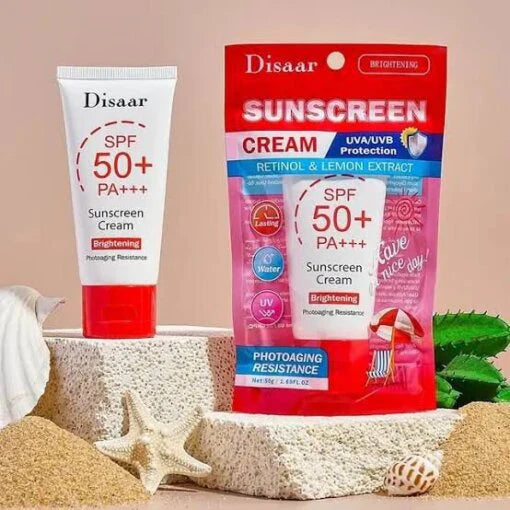 Disaar Sunscreen cream SPF 50+ UVA/UVB Protection