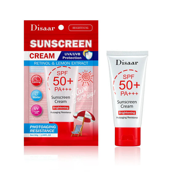 Disaar Sunscreen cream SPF 50+ UVA/UVB Protection
