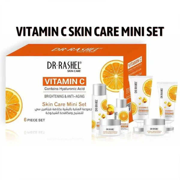 Dr Rashel Vitamin C Skin Cleansing Mini Set Facial kit pack of 6