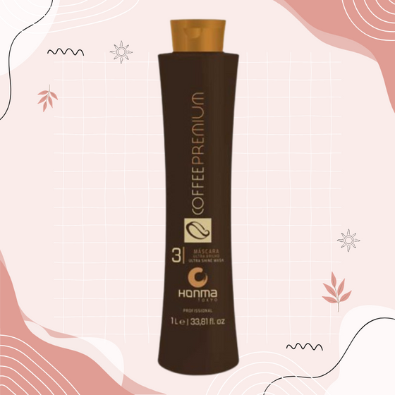 Honma Tokyo Keratin Straightening Coffee Premium Step 3 Treatment Parlour Salon