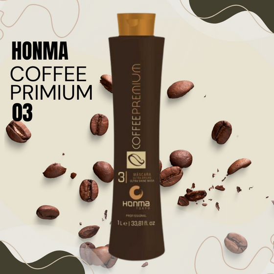 Honma Tokyo Keratin Straightening Coffee Premium Step 3 Treatment Parlour Salon