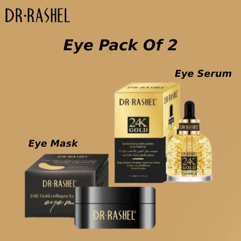 Eye Care Series Pack Of 2 - Eye Serum + Eye Mask