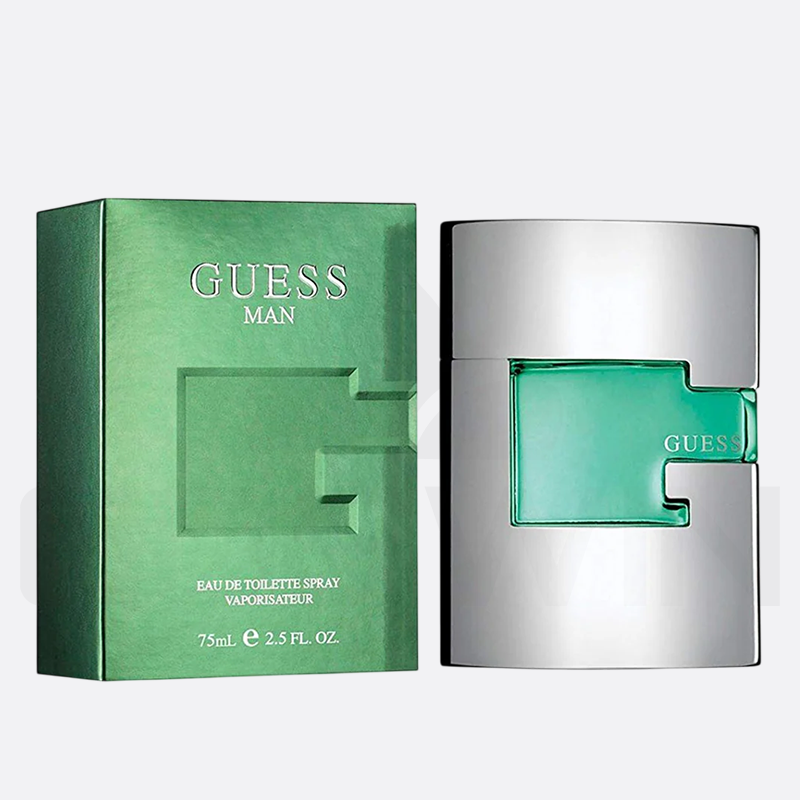GUESS MAN EDT 75 ML (GREEN) Eau de Toilette Men Fragrance