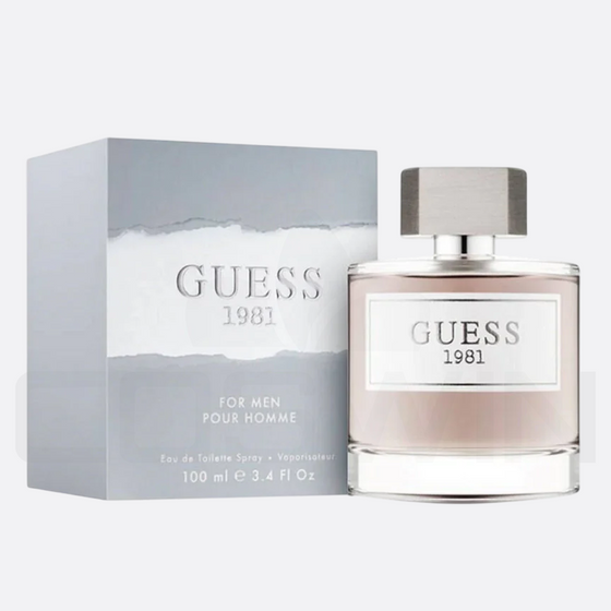GUESS 1981 EDT 100 ML Eau de Toilette Men Fragrance