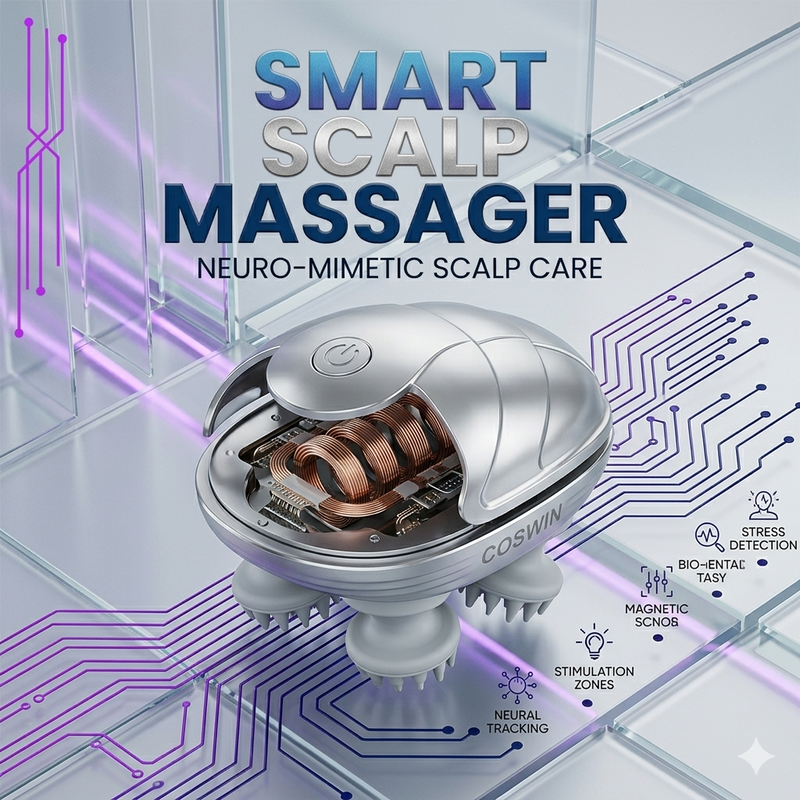 Smart Scalp Head Electric Massager