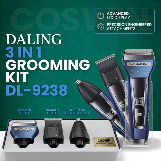 Daling 3 In 1 Grooming Kit DL-9238