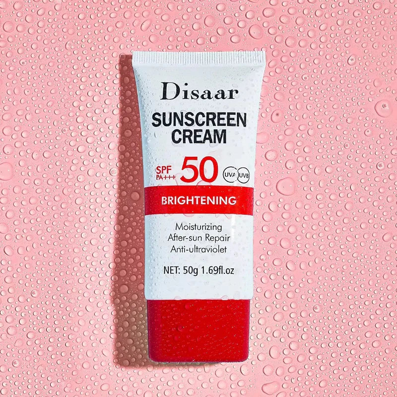 Disaar Brightening Sunscreen Cream SPF 50 PA+++ UVA/UVB Protection 50gm