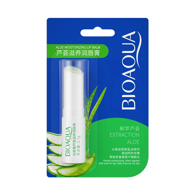 BIOAQUA Moisturizing Fresh Extract Aloe Vera Lip Balm BQY22064