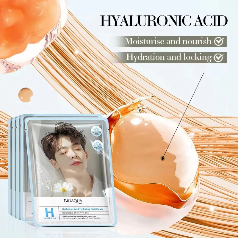 BIOAQUA Hyaluronic Acid Hydrating Facial Sheet Mask