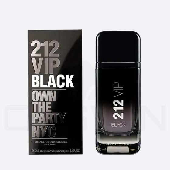 HERRERA 212 VIP BLACK EDP SPRAY 100ML Eau de Parfume Men Fragrance