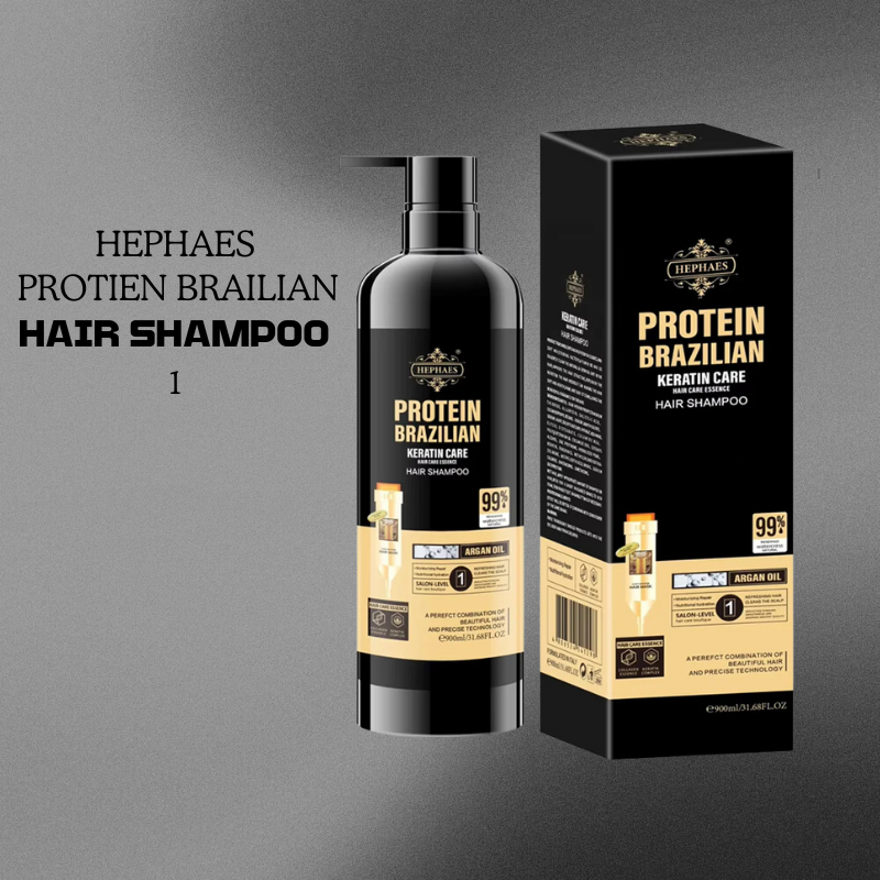 Hephaes Protein Brazilian Keratin Care Hair Shampoo