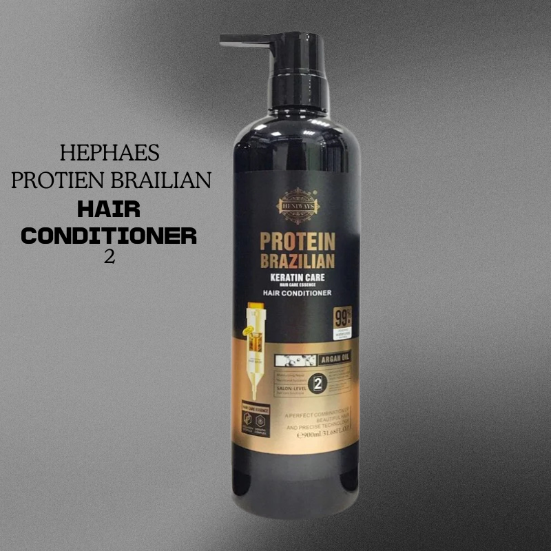 Hephaes Protein Brazilian Keratin Care Hair Conditioner