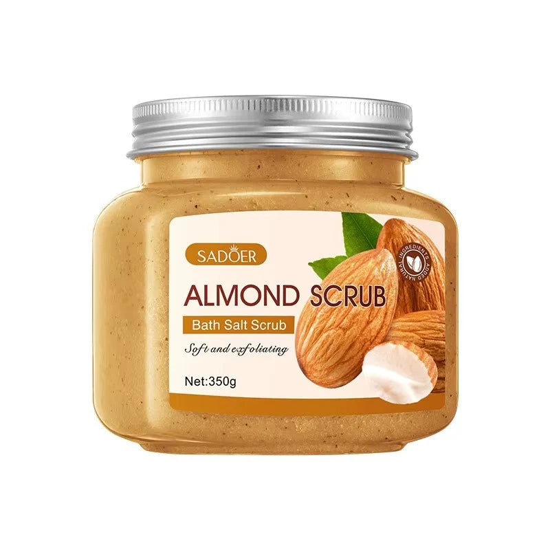 Sadoer Almond Scrub Soft And Exfoliating Bath Salt Scrub