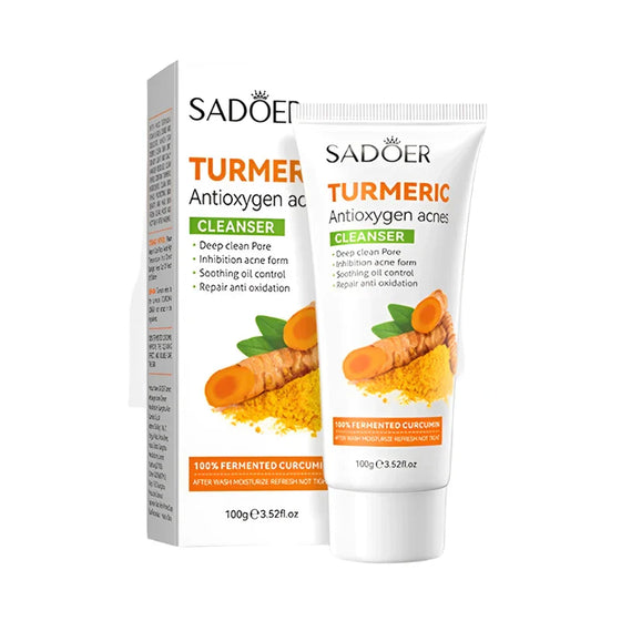 SADOER Turmeric AntiOxygen Acne Facial Cleanser