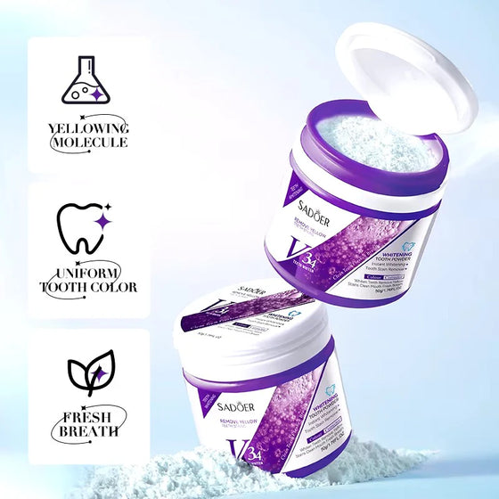 SADOER V34 Mint Whitening Toothpaste Powder