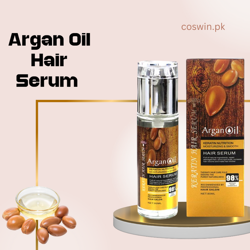 Argan Oil Sulfate Free Keratin Nutrition Hair Serum 80ml