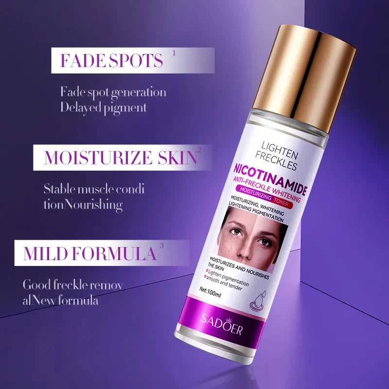 SADOER Nicotinamide Whitening Anti Freckle Moisturizing Toner