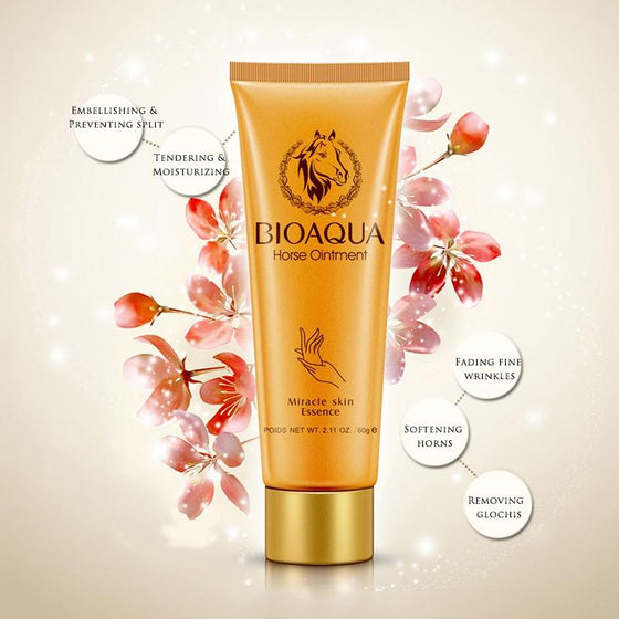 BIOAQUA Horse Ointment Miracle Moisturizing Hand Cream - 60gm