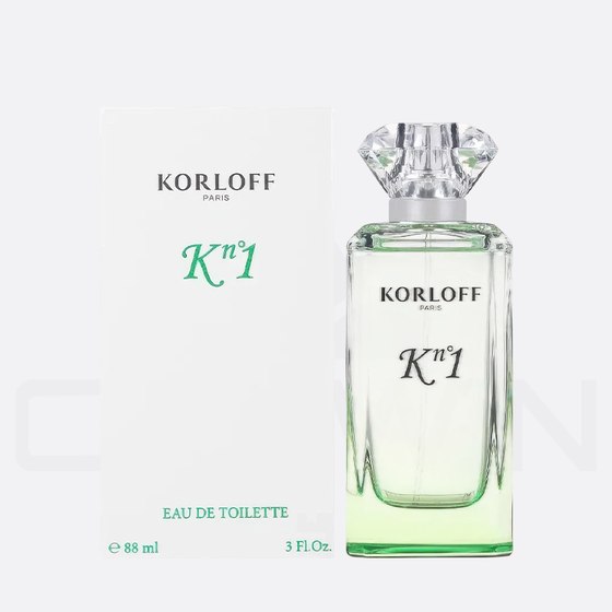 KORLOFF PARIS KN1 GREEN EDT 88ML Eau de Toilette Men Fragrance