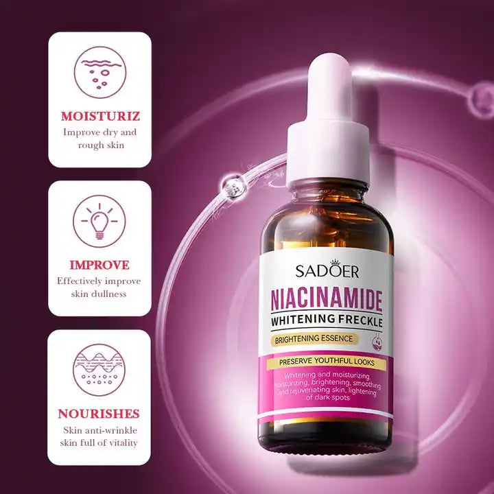 Sadoer Niacinamide Whitening Anti Freckle Essence Serum