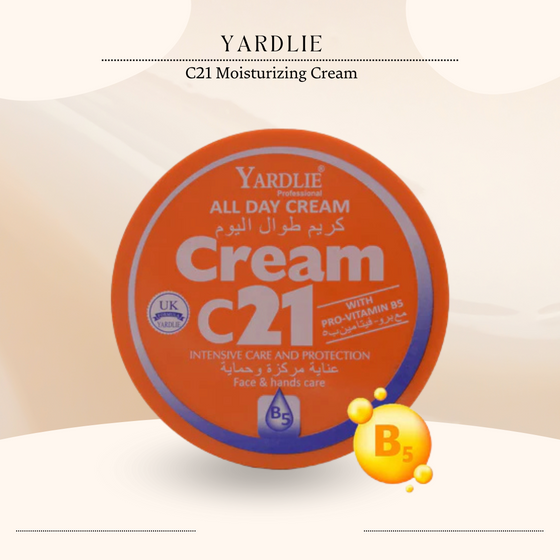 Yardlie C21 Moisturizing Cream With Vitamin B5 200g
