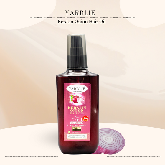 Yardlie Professional Keratin Onion Hair Oil 200ml