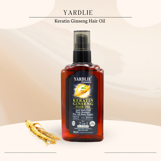 Yardlie Ginseng Keratin Hair Oil 120ml