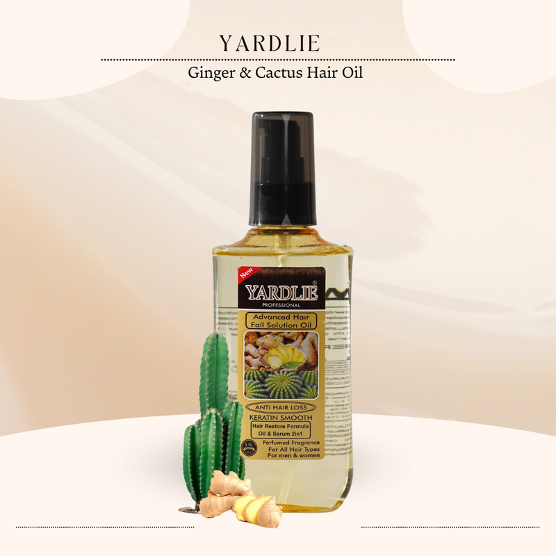 Yardlie Ginger & Cactus Hair Oil