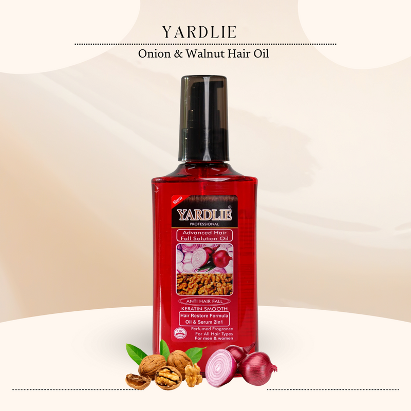 Yardlie Onion & Walnut Hair Oil