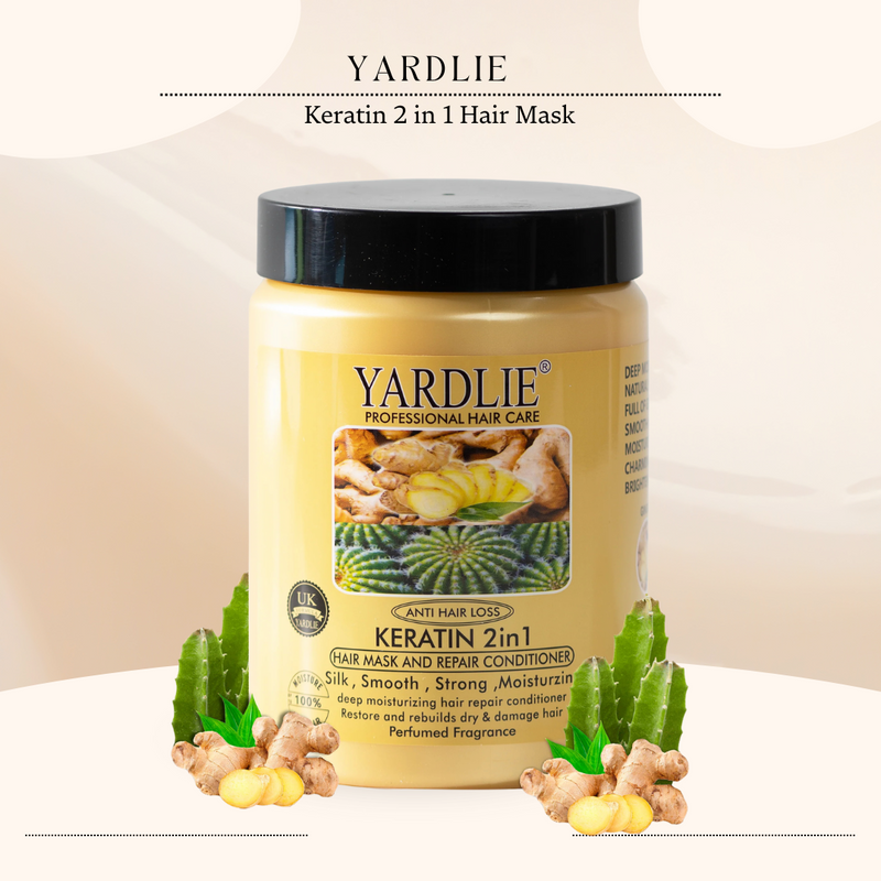 Yardlie Ginger and Cactus 2 in 1 Hair Mask 500g