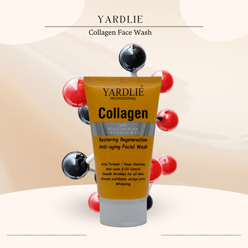 Yardlie Niacinamid Vitamin B3 Collagen Face Wash 120ml